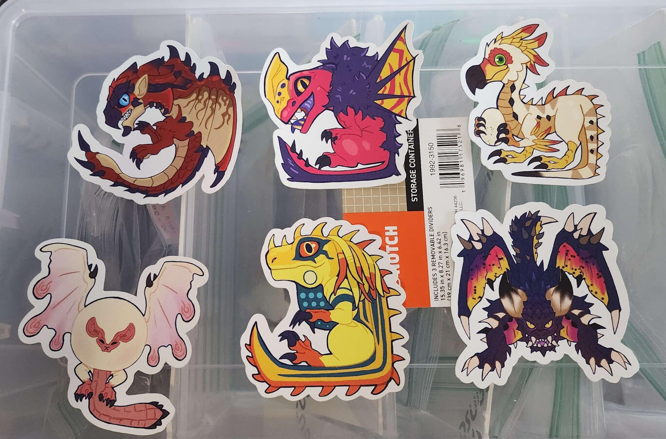 Water proof stickers